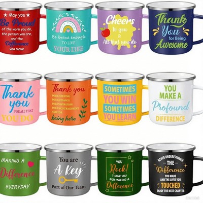 Classic 16 Oz. Campfire-Style Stainless Steel Mug