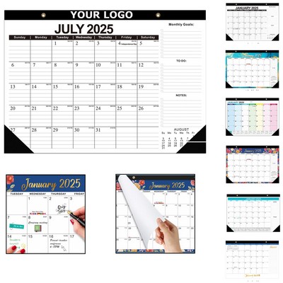 18 Months Desk Calendar and Planner(16.9'' x 12'')